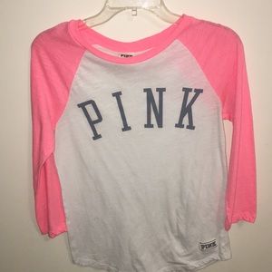 Victoria’s Secret PINK quarter sleeve tee